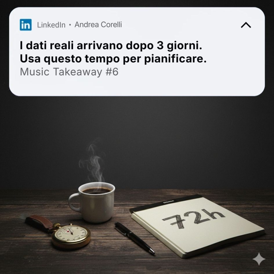 MusicTakeAways - The silence of the first 3 days