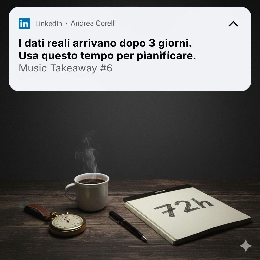 MusicTakeAways - The silence of the first 3 days